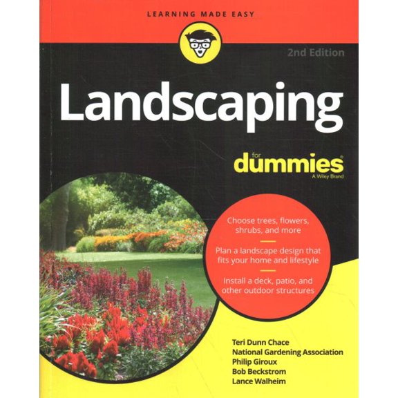 Pre-Owned Landscaping for Dummies, (Paperback)