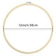 thumbnail image 2 of Aros para bordar Caydo, 30 cm, redondos, de madera, 12 unidades, 2 of 6