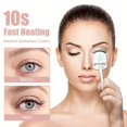 thumbnail image 3 of Achieve Long-Lasting Curls with This Modern 1pc ABS Electric Eyelash Curler - The Perfect Home Beauty Instrument!, 3 of 4