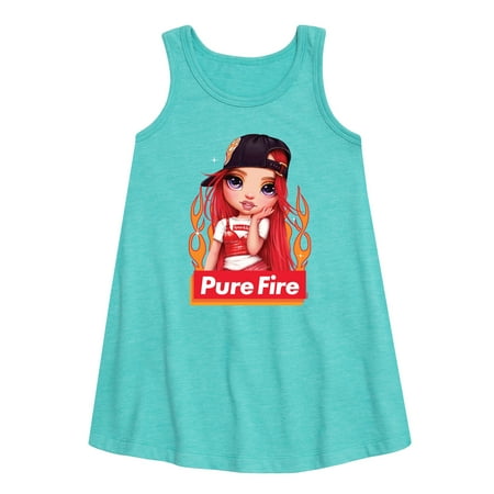 

Rainbow High - Pure Fire - Toddler and Youth Girls A-line Dress