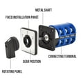 thumbnail image 2 of Universal Rotary Changeover Switch 690V 63A Cam Conversion Switch 3 Position 3Phase 12Terminal Main Switch Box JYW29-63/3 D303$$Electrical, 2 of 6