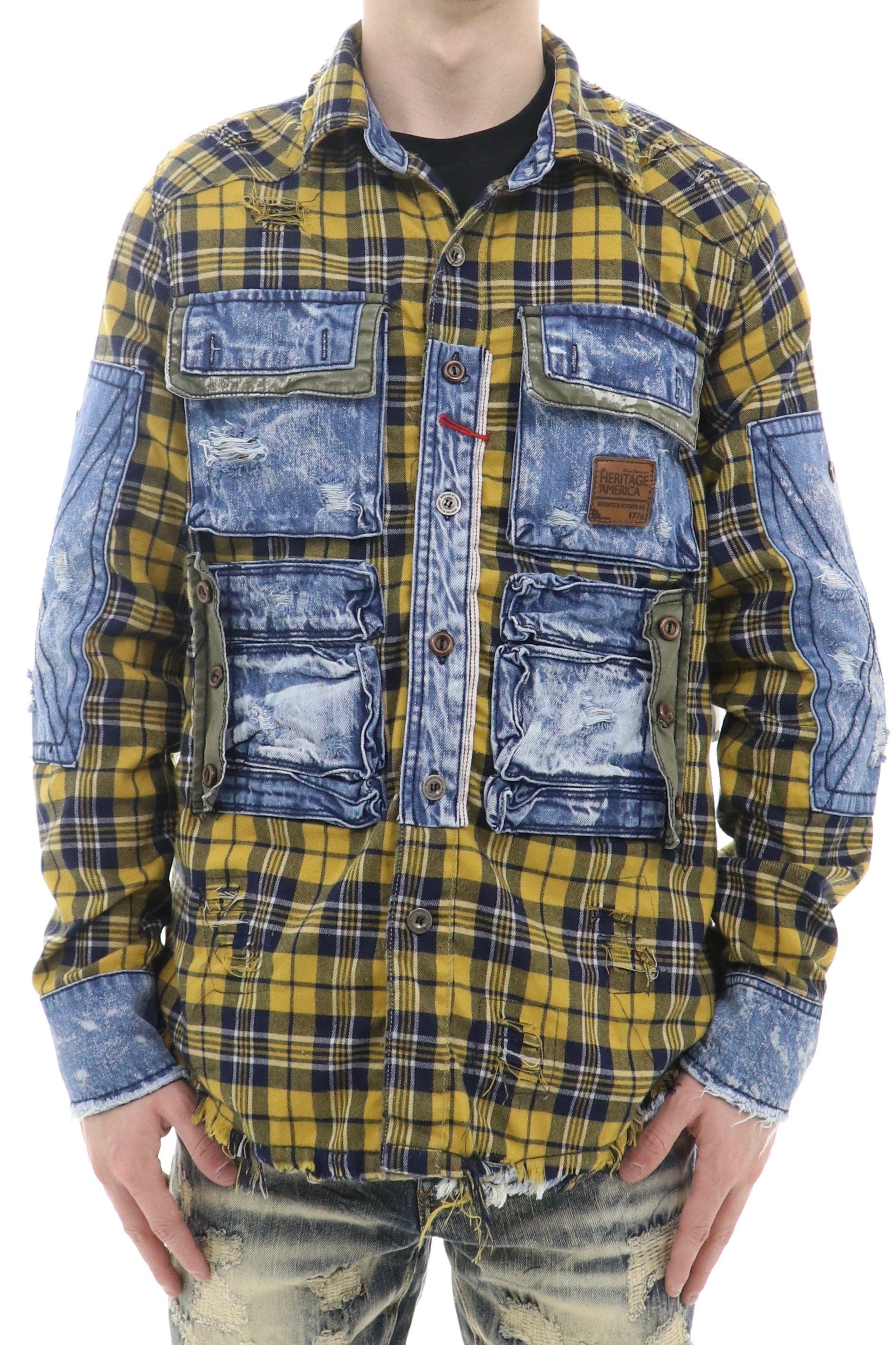 denim flannel