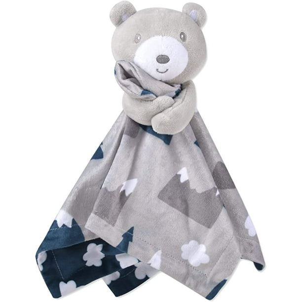 Baby Essential, Minky Animal Unisex Snuggle Lovey Blanket for Kids with