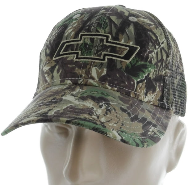 Chevrolet Chevy Camouflage Mesh Baseball Cap Trucker Hat Snapback