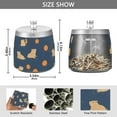 thumbnail image 2 of Yayeee Ashtray with Lid for Cigarette Smokeless Stainless Steel Home Ash Holder, Blue Capybaras, 2 of 7