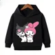 thumbnail image 2 of Primavera otoño Kawaii Kuromi sudaderas con capucha 2-13 años niños dibujos animados Anime gráfico niños manga larga Harajuku sudadera, 2 of 5