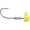 Chartreuse, variant on VMC NRJ18-BK Ned Rig Jig, Sinking 1/8 oz, #1/0 HK, Black, 4pk