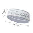 thumbnail image 2 of Toudaret 1 Pcs Workout Headbands for Women Sweatbands for Women Non Slip Headband for Women Stretchy Headbands for Women, 2 of 8
