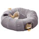 thumbnail image 1 of Cama túnel para gatos WINDRACING con cojín lavable tipo dona, 1 of 6