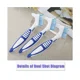 thumbnail image 4 of Paquete de 4 cepillos para dentaduras postizas con cabezales de cepillo de limpieza para dentaduras postizas de doble cara para el cuidado de las dentaduras postizas, 4 of 5
