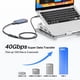 thumbnail image 3 of 2025 Latest Model USB4 USB C Extension Cable 1.65FT, 40Gbps High-Speed Data, 3 of 5