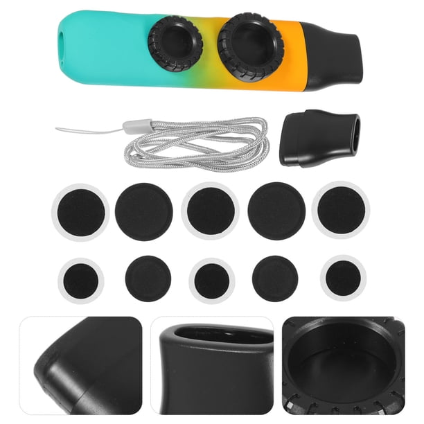 MERRYHAPY 1Jgo Instrumento Musical Kazoo Para Interpretación Fácil Y Compacta En Colores Diversos
