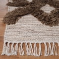 thumbnail image 4 of BNM Boho Wool Geometric Medallion Rug, 5' x 8', Sand-Taupe, 4 of 7