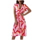 thumbnail image 1 of Vestidos Para Mujer Vestidos Casuales Escote en V Manga Corta Estampados Odeerbi ODB159251, 1 of 9