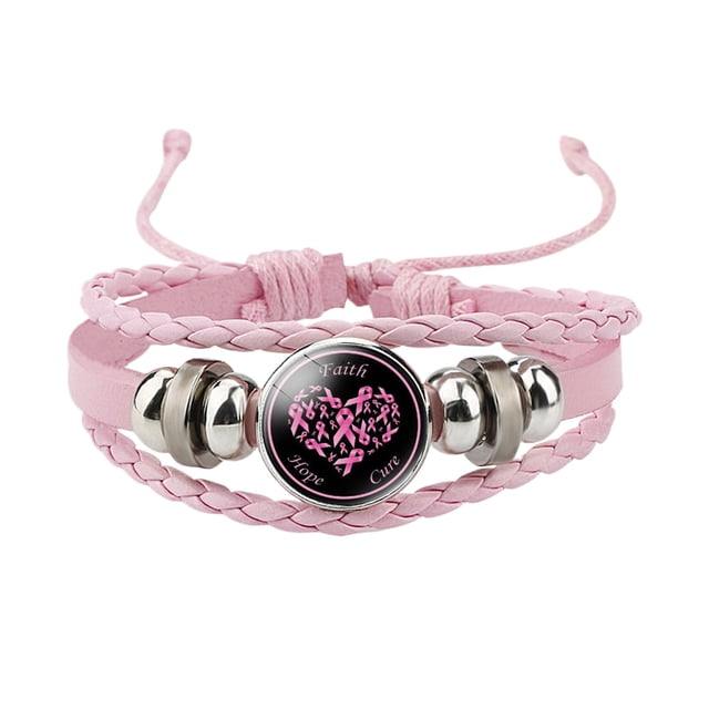 Cancer Bracelets Awareness Bracelet Stylish & Meaningful Accessory in Supportive Colors