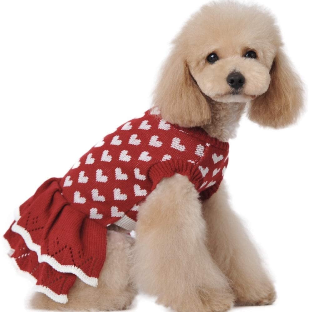 Valentines dog sweater Clearance