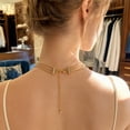 thumbnail image 3 of 2Pcs Layering Necklace Clasp 14K Gold Plated Copper Multi Strand Triple Double Layered Necklaces Clasps Connectors Separator with Adjustable Chain for Stackable Necklace DIY Jewelry Making, 3 of 13