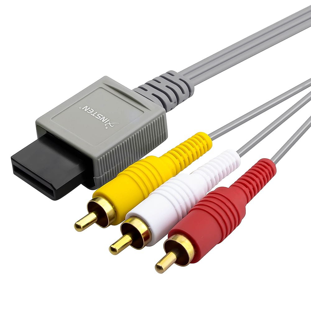 Insten AV Composite Cable For Nintendo Wii / Wii U