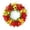Red, variant on Spring Tulips Flowers Floral Wreaths for Front Door Artificial Handmade Mixed Flowers Wreath for Any Room Wreath Indoor Outdoor Decorations Window Wall Party Home Porch Farmhouse Decor