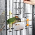 thumbnail image 4 of Jaula para Pájaros Jaula Grande con Ruedas Jaula para Aves Canarios 81 x 47 x 160 cm, 4 of 4