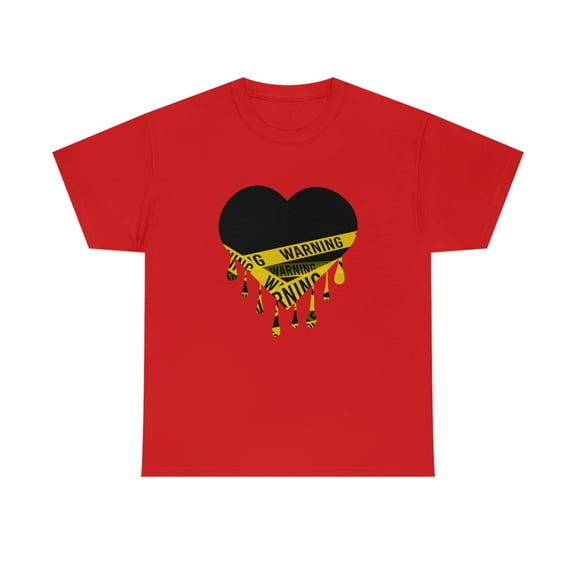 Warning Heart T-Shirt