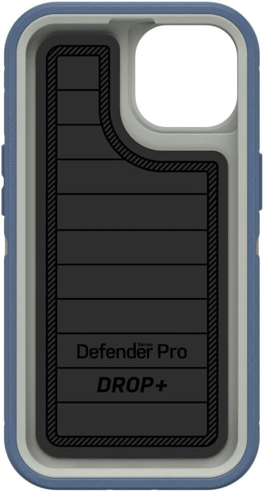 OtterBox Defender Series Screenless Edition Case for iPhone 13 Only - Case Only - Microbial Defense Protection - Non-Retail Packaging - Fort Blue