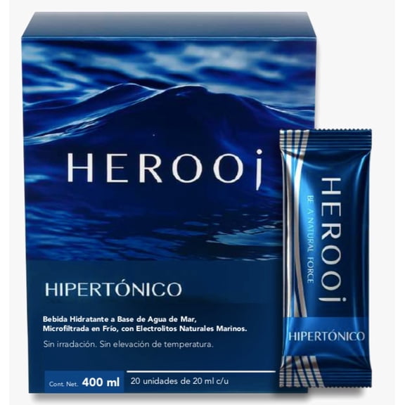 Herooj Agua de mar Hipertónico Suplemento Alimenticio