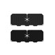 thumbnail image 1 of Kitchen Sink Splash Guard, Silicone Faucet Handle Drip Catcher Tray, Faucet Absorbent Mat, Sink Protectors for Kitchen Sink, Sink Mat, 1 of 5
