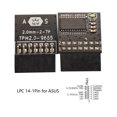 thumbnail image 2 of Módulo De Seguridad De Cifrado Módulo De Seguridad De Cifrado Interfaz LPC del procesador de cifrado TPM 2.0 para ASUS/MSI/ASRock (14 pines para ASUS), 2 of 8