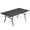 Black, variant on DIFY 18" Outdoor Side Table Small Patio End Table for 2, Square Bistro Coffee Table, Black