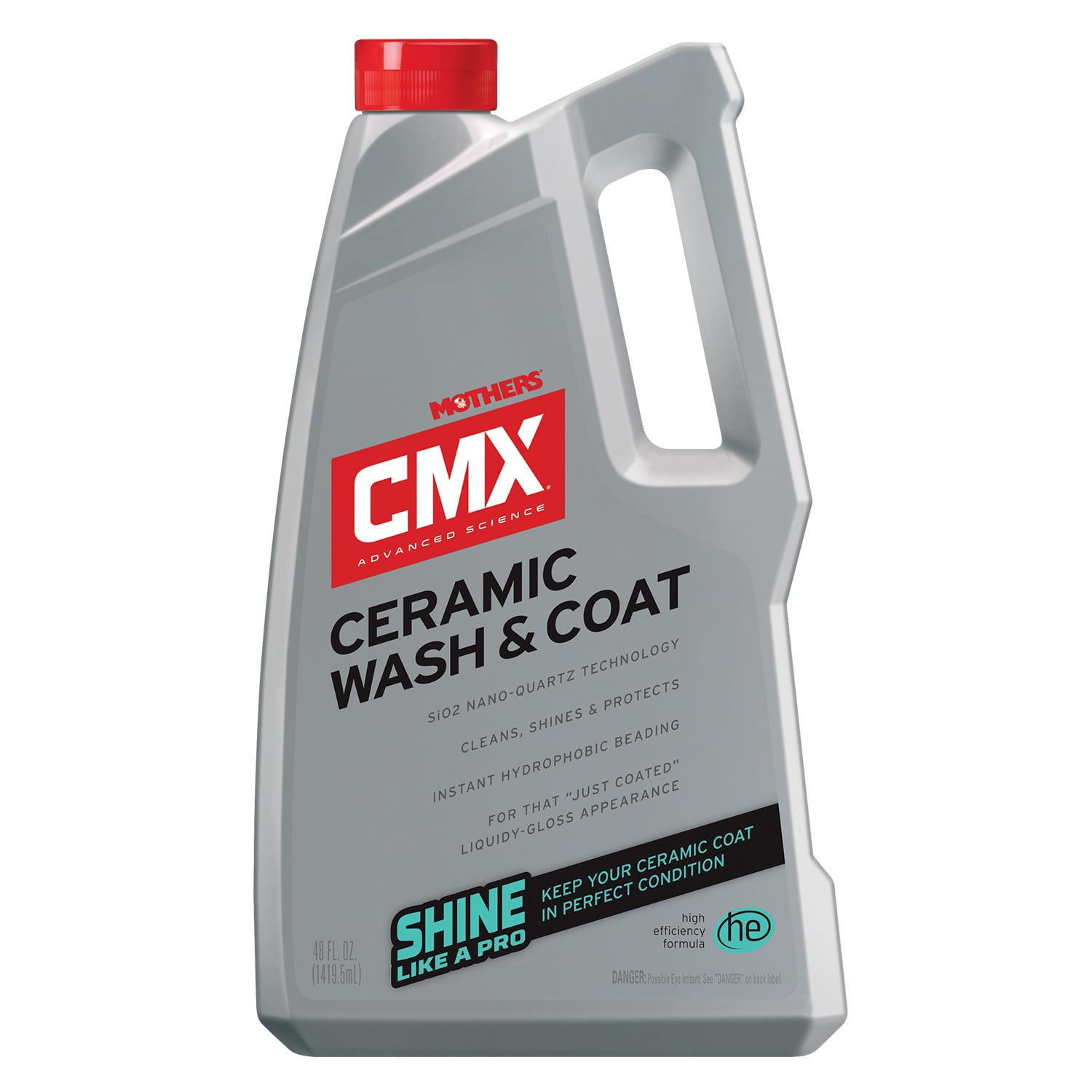 Mothers CMX Ceramic Car Wash & Coat, Liquid Detail, 48 oz, Wax