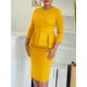 thumbnail image 5 of 3XL Plus Size 2024 Verano Otoño Mujeres Elegante Oficina Vestidos Midi Señoras Bodycon Cuello Redondo Moda Sexy Trabajo Vestido Lápiz, 5 of 5