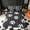 Black Grey, variant on Feelyou Navy Vintage Soccer Twin Bedding for Boys, Grunge Football Graffiti Bedding Comforter Set, Blue Reversible, 7pcs