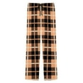 thumbnail image 6 of CYiJun Mens Pajama Pants Flannel Cotton Plaid Sleep & Lounge Pants, PJ Bottoms with Pockets, 6 of 6