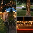 thumbnail image 5 of Solar String Lights Outdoor - Each 240 LED Solar Powered Fairy Lights, 8 Modes Waterproof Copper Wire Firefly Lights for Garden Patio Tree Wedding Party Decor, 5 of 6