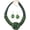 NXR1425-green, variant on Ethnic Crystal Rhinestone Pendant Necklace Earrings Set Women Handmade Tribal Collar Choker Chunky Metal Bib Rope Chain African Statement Jewelry Set[c5513]
