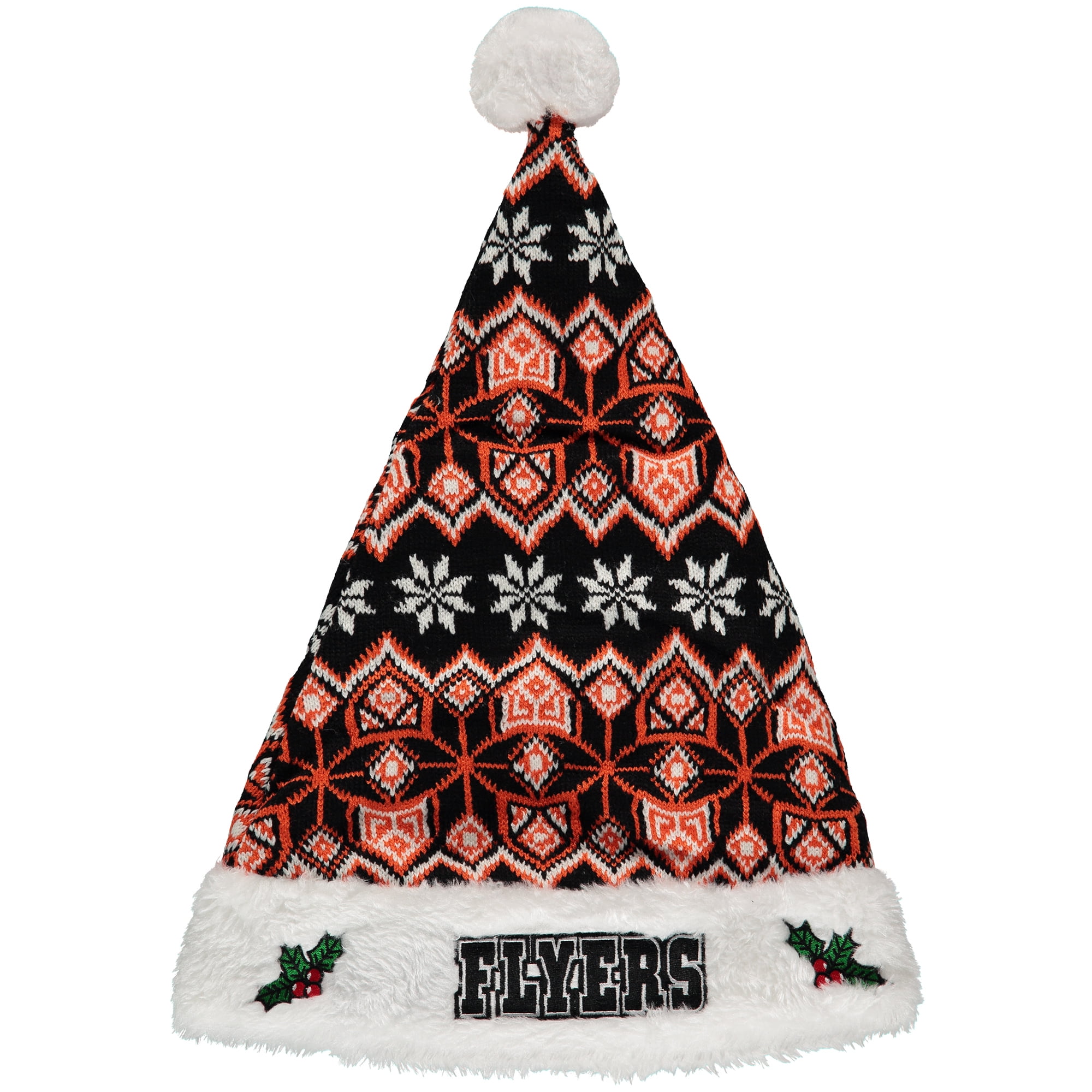Philadelphia Flyers Knit Santa Hat No Size by TEAM BEANS INC/FOREVER COLLECTIBLES