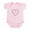 Petal Pink, variant on CafePress - Grandpa's Princess Heart Of Infant Bodysuit - Baby Light Bodysuit, Size Newborn - 24 Months