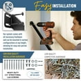 thumbnail image 4 of Koova DIY Shelf Universal Garage Storage System Kit - 8 Foot Size, 4 of 5