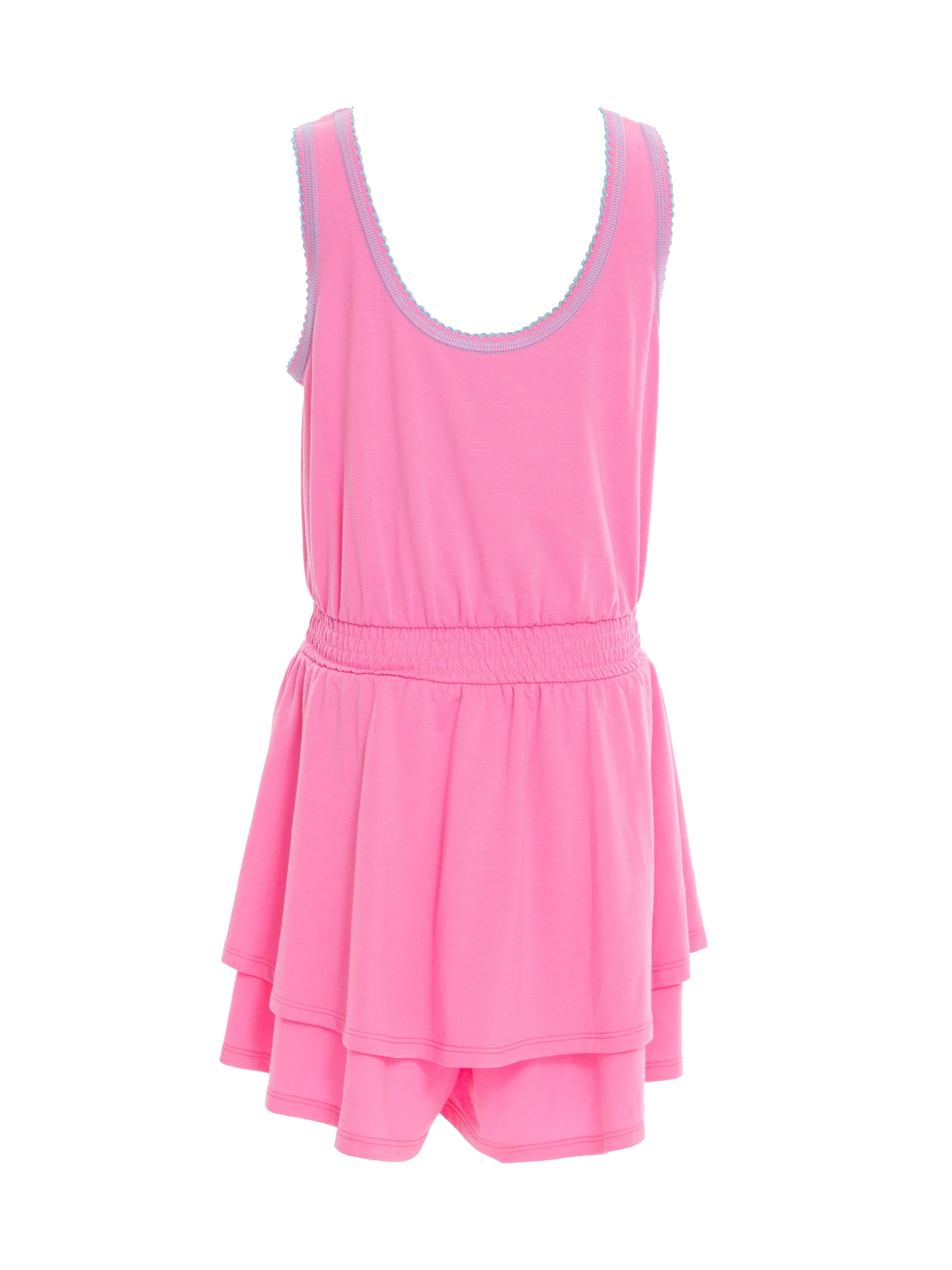 Barbie Girls Flutter Skirt Graphic Romper, Sizes 4-12