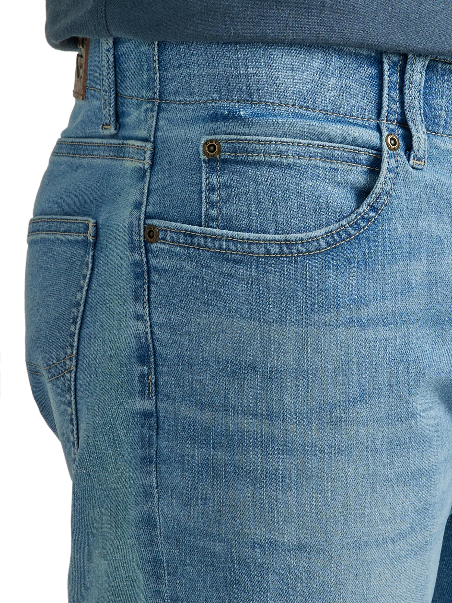 Lee Men’s and Big Men’s Extreme Motion Straight Fit Tapered Leg Jeans