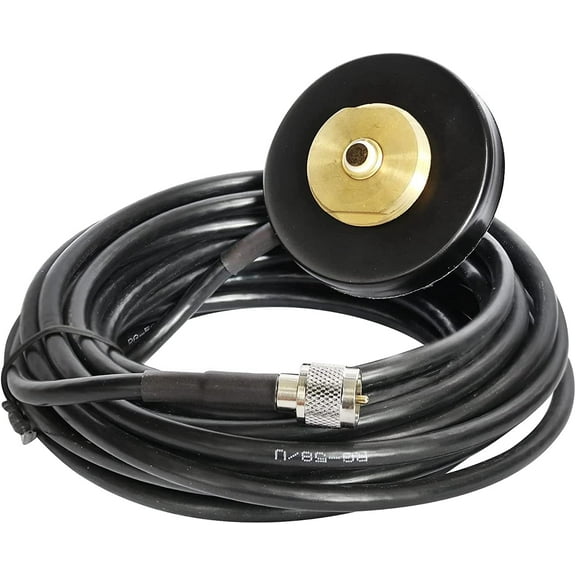 NMO Mount Antenna Base 5M Cable Mini UHF Plug for Car Bus Taxi Mobile Antenna