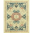 thumbnail image 1 of Ahgly Company Machine Washable Indoor Rectangle Abstract Dark Almond Brown Area Rugs, 7' x 10', 1 of 7