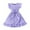 Girls Dresses Purple, variant on Short Sleeve Dresses for Little Girls with Belt Size 4-7 Toddlers Kids Trendy Solid Ruffle Sleeve Crewneck A-Line Going-Out Dress 2025