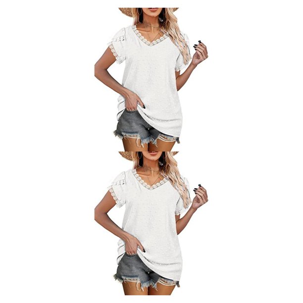 Sonducket Camiseta de algodón para mujer, Top de verano, escuela, viaje, playa, vacaciones, deportes, senderismo, compras, moda, ropa de diario Type1 NO1