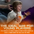 thumbnail image 2 of NCAA Clemson Tigers Football - Youth Mini Football - 8.5" Football- SPACELACE Easy Grip Texture- Perfect for Kids !, 2 of 7