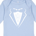 thumbnail image 4 of Inktastic Tuxedo Boys Long Sleeve Baby Bodysuit, 4 of 5