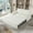 72" Beige, variant on FFH 72" Convertible Sofa Bed Queen, 3-in-1 Pull Out Sofa Bed with Side Pockets, Chenille Loveseat Sleeper Sofa for Living Room, Gray