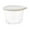 White, variant on ZCSKFIN Small Glass Bowls with Airtight Lids, Stackable Mixing and Prep Cups for Sauces, Dips, and Desserts, Microwave and Dishwasher Safe for Kitchen Use