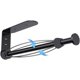 thumbnail image 1 of Wall-Mounted Paper Towel Holder, No-Drill Adhesive, Black, Compatible with Most Brands, for Kitchen and Bathroom, 1 of 5